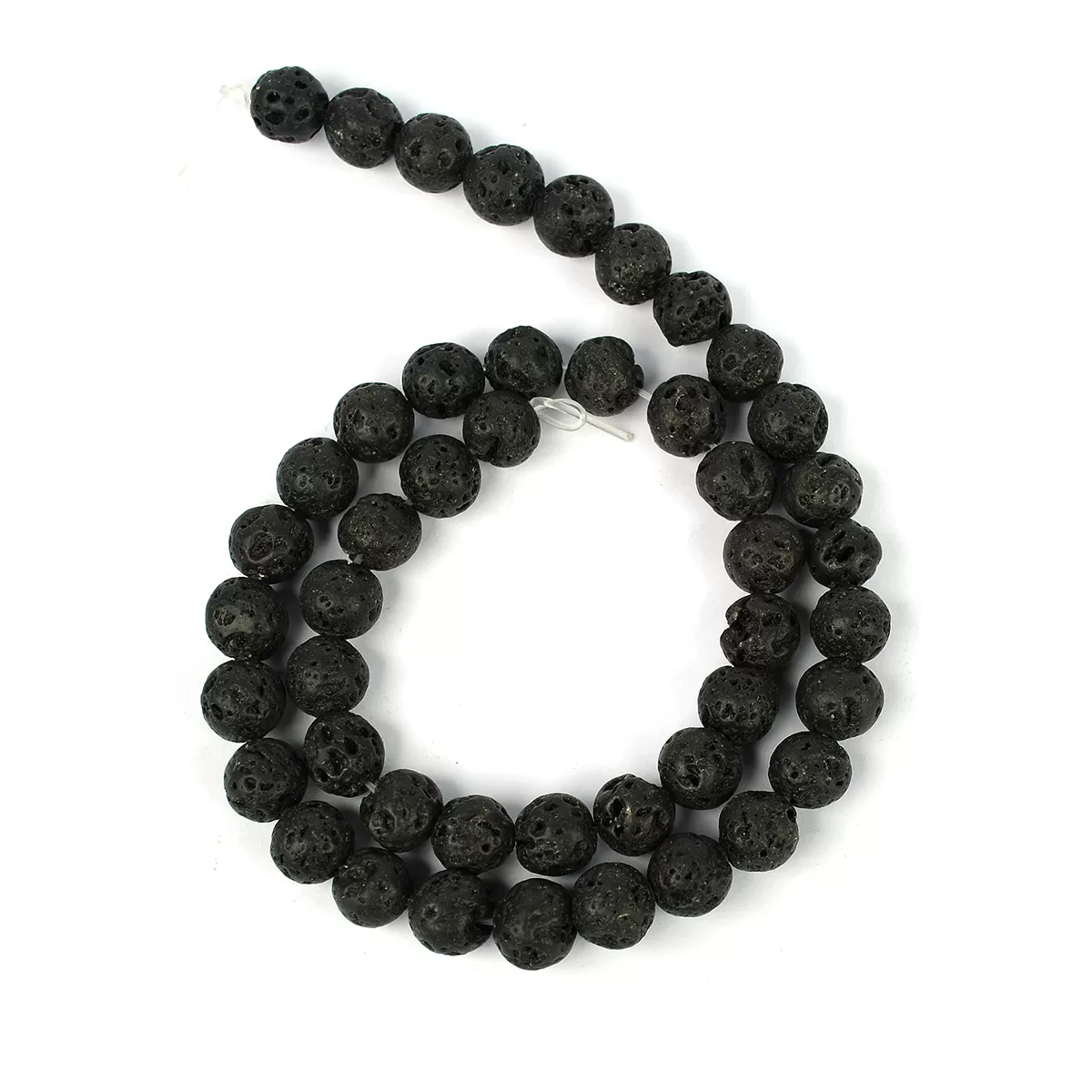 Lava Loose Beads Crystal 8 mm Stone Beads for Jewellery Making Bracelet Beads Mala Beads Crystal Beads for Jewellery Making Necklace/Bracelet/Mala