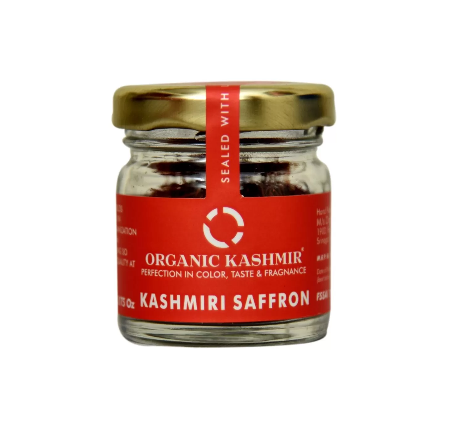 Saffron Thread String Organic pure Quality 3 Gram Certified Grade A1 Kashmir 
