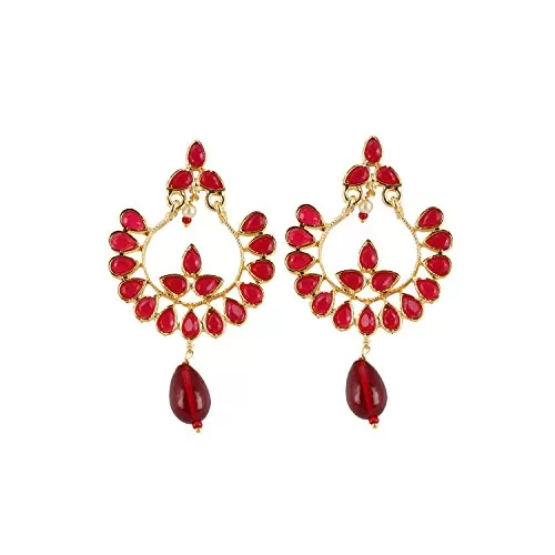 Stylish High Quality Traditional Gold Plated Earrings for Women