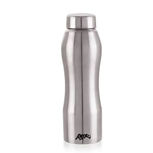 Anjali Stainless Steel Fridge Water Bottle 810 ML (Steel)