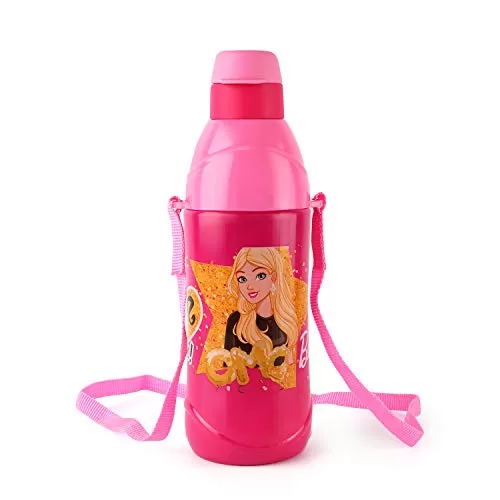 Cello Puro KDs Steel Inner 600ml Water Bottle for KDs Pink