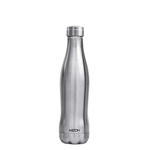 MILTON Duke 500 Stainless Steel Water Bottle 400 ml Silver