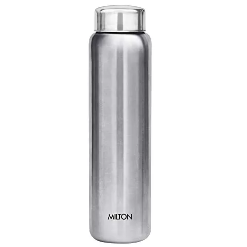 MILTON Aqua 1000 Stainless Steel Water Bottle 950 ml Silver