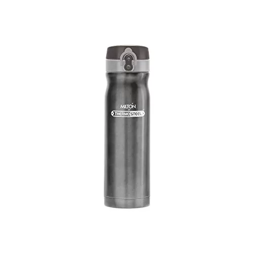 Grace 500 Stainless Steel Water Bottle 500ml/75mm Grey