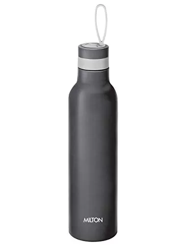Smarty 900 Stainless Steel Water Bottle 720ml Black