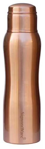 Signoraware Prithvi MATT Copper Bottle 1000ml Set of 1 Copper