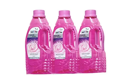 Nayasa Fontana Plastic Water Bottle 1500 ml Set of 3 Pink