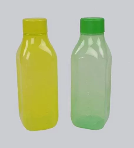 Plastic Bottle 500ml Set of 2 Multicolour