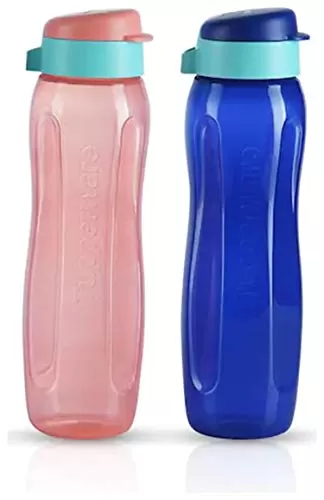 Aquaslim Flip Top Bottles Tupperware 750ml