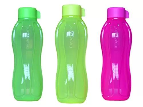 Aquasafe Neon Water Bottle 1000 ml (Set of 3)