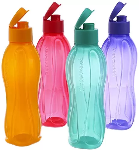 Fliptop Bottle 500ml Set of 4 Multicolour