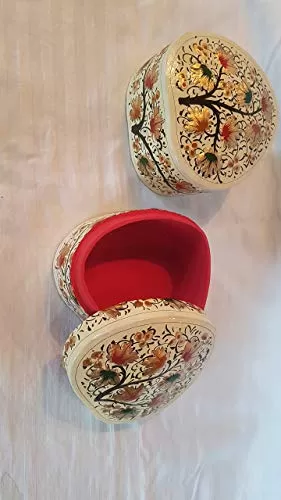Kashmiri Box.Diwali Decorative Gift Box .Set of 2 Handmade Box .Gift Boxes for EasterChristmas Birthdays Holidays by Baba Art And