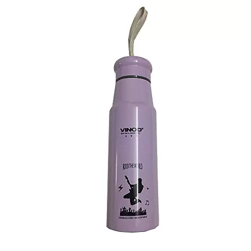 Inside Stainless Steel Water Bottle for Office and Home 500ml Purple