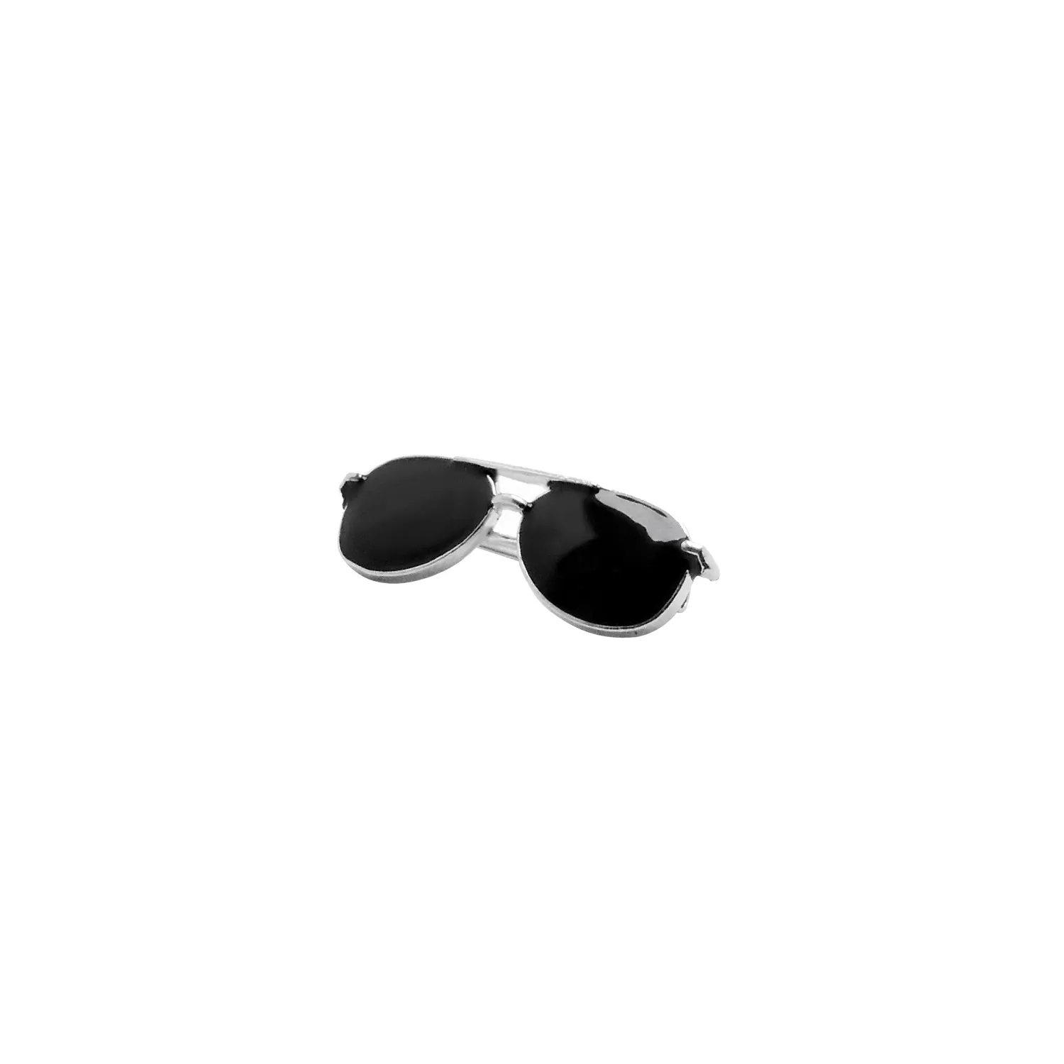 Silver Metal Sunglasses Label Pin, 3 image