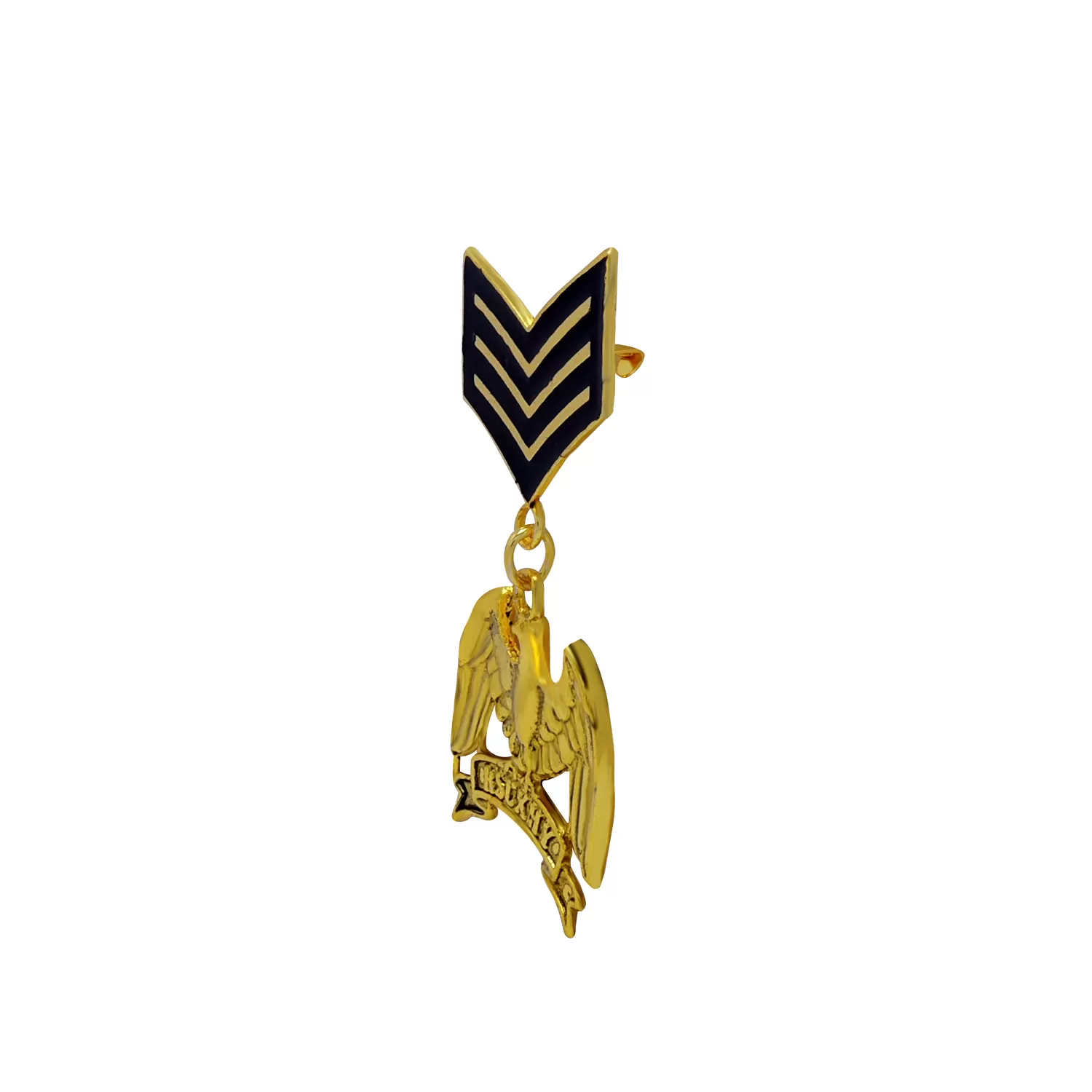 Metal Designer Brooch Medal with Eagle Badge, 3 image