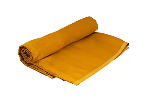Mashru Silk Plain Dyeing - FABRIC - 150 cms Length x 112cms Width -