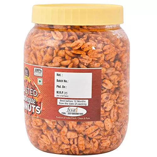 Roasted Barbeque Peanuts [Spicy Roasted Flavoured Peanuts] 250 Gm (8.82 OZ), 2 image