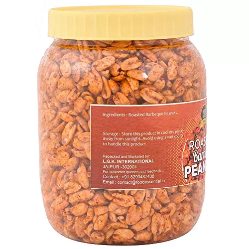 Roasted Barbeque Peanuts [Spicy Roasted Flavoured Peanuts] 250 Gm (8.82 OZ), 3 image