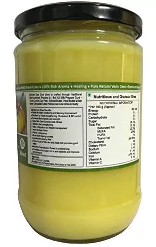 Desi Cow Ghee from A2 Milk 2 Bottles (600 ml) X2, 3 image