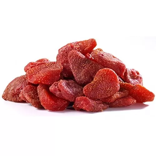 Dried Strawberries 400gms Dried Strawberry Strawberries Strawberry Dry Fruit, 2 image