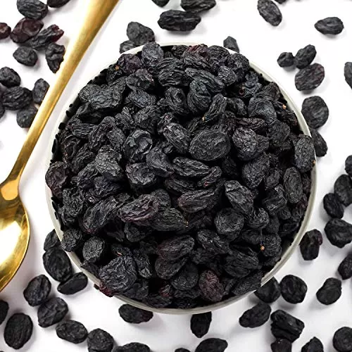 Kishmish Black with Seeds 400gms Black Raisins Kali Kishmish with Seeds Black Kishmish Dry Fruits, 4 image