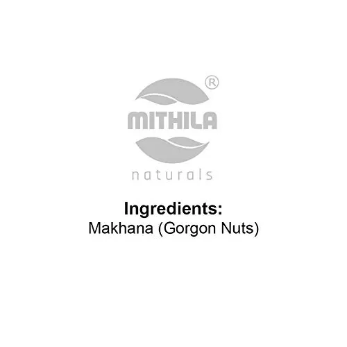 Healthy Toxicants Free Makhana (Superior Madhubani Makhan Lotus Seed/Fox Nuts by Naturals) - 100G Pack of 2, 3 image