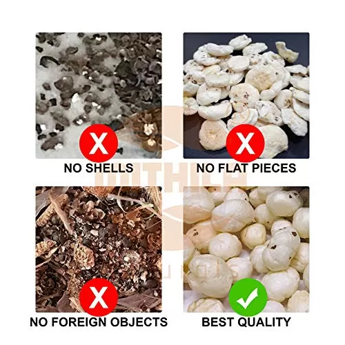 Healthy Toxicants Free Makhana (Superior Madhubani Makhan Lotus Seed/Fox Nuts by Naturals) - 100G Pack of 2, 4 image