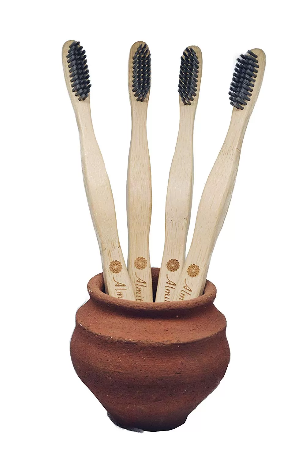 Bamboo Charcoal Toothbrush by Almitra Sustainables, 2 image