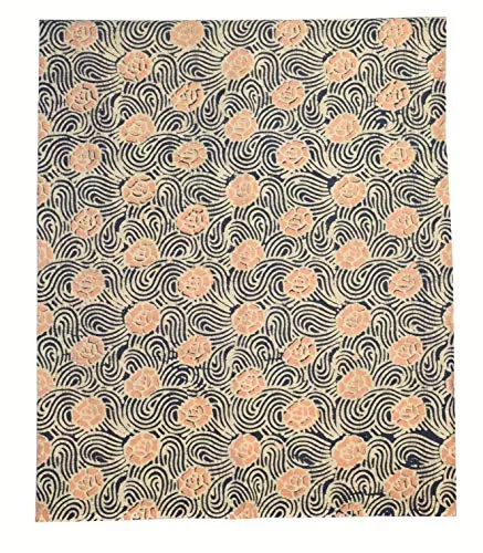 Women's Wax Batik Hand Block 2 (Two Piece) Top -Salwar Suit with 2.5 Mtrs Plain Bottom, 2 image