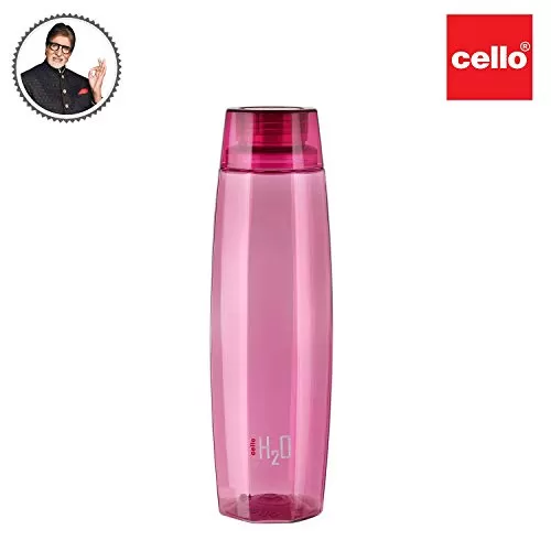 Cello Octa Premium Edition Safe Plastic Water Bottle 1 Litre Set of 3 Assorted, 2 image
