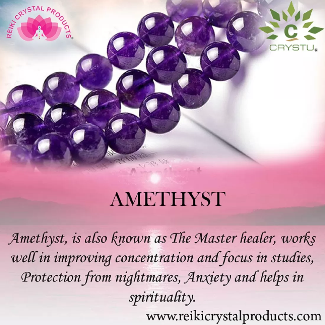 Amethyst Earrings Natural Chip Beads Earrings for Women, Girls (Purple), 3 image