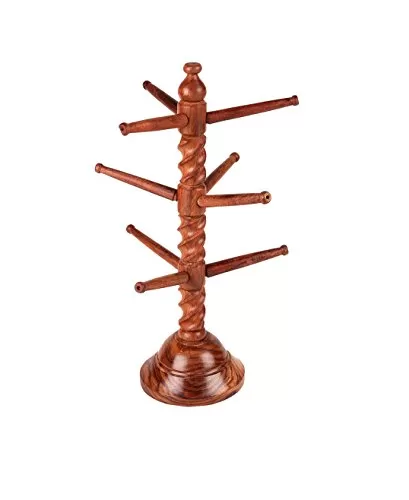 Wood Carving Cutter Work Bangle Stand, 2 image