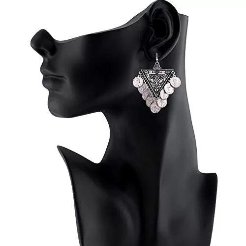 Designer Oxidized Earrings for Women and Girls, 3 image
