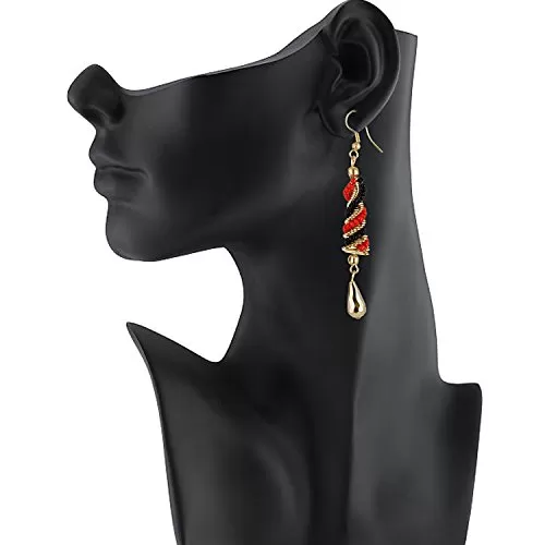 Designer Multi-colour Beads Earings for Girls and Women, 2 image