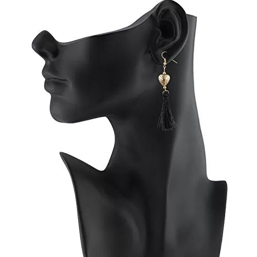 Metal Tassel Earrings for Women & Girls Multicolor, 5 image