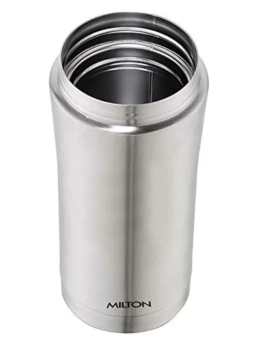 MILTON Thermosteel Optima Flask 350ml SteelplainSilver, 4 image