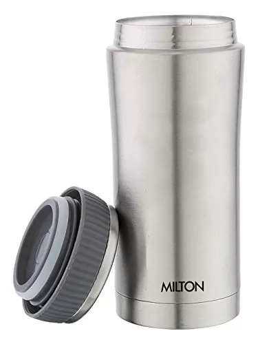 MILTON Thermosteel Optima Flask 350ml SteelplainSilver, 3 image