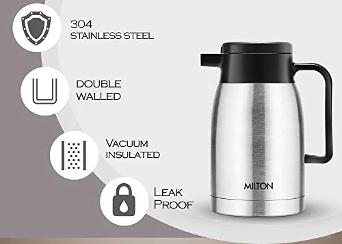 MILTON Omega Coffee Pot 500 Flask 500ml Steel Plain, 6 image