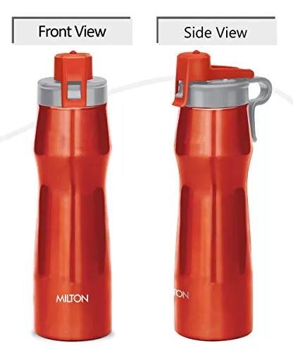 Champ 1000 Stainless Steel Water Bottle 940 Ml Red, 3 image