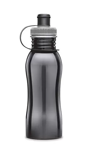 Easy Grip 500 Stainless Steel Water Bottle 500ml Black, 5 image