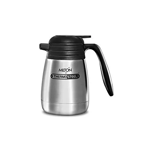Thermosteel Duo Deluxe Vacuum Insulated Flask 1L (Silver) & Thermosteel Classic Carafe Tea/Coffee Pot (1000 Ml), 5 image