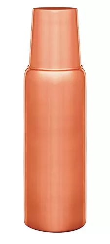 Signoraware Copper Bottle with Glass (Matt) (1 Bottle + 1 Glass 275 ml), 2 image