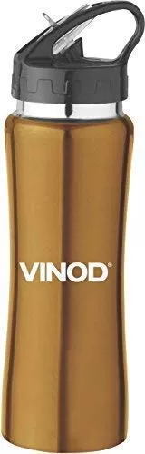 Eterno Stainless Steel Bottle 500ml Gold, 2 image
