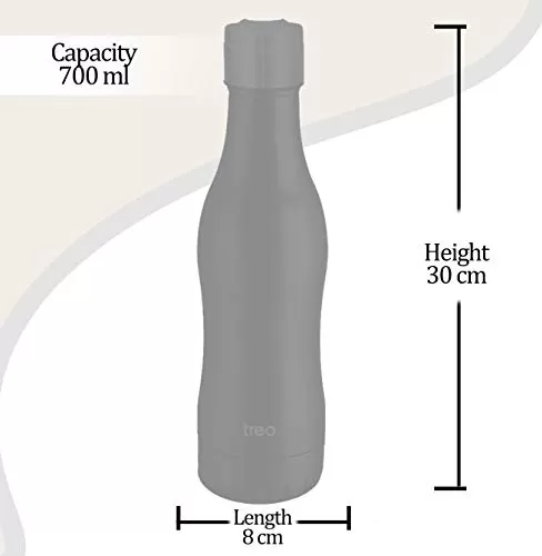 Treo by Milton Campa Pop 750 Thermosteel Bottle Green 700 ml, 8 image