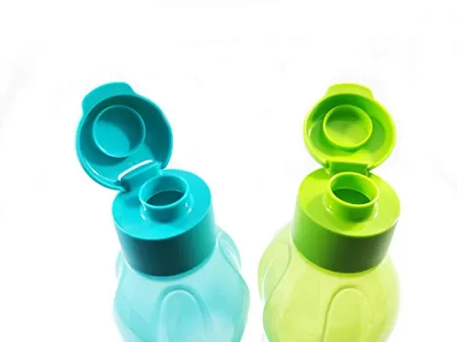 Aquasafe Fliptop Water Bottle 1 LTR (Set of 4) with Free Handkerchief, 3 image