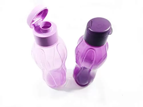 Aquasafe Fliptop Water Bottle 1 LTR (Set of 4) with Free Handkerchief, 4 image