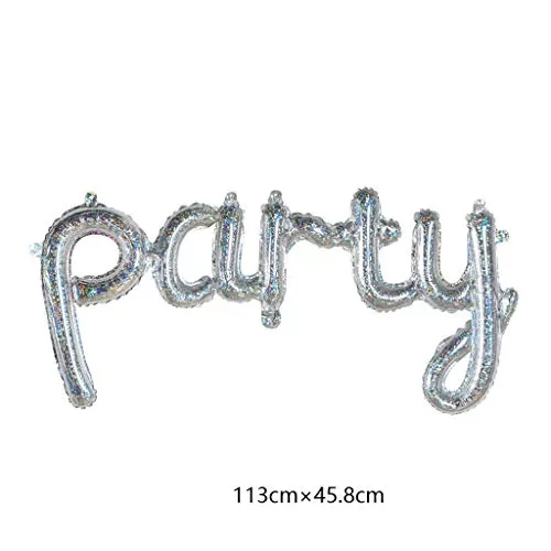 Party Letters foil Balloons Inflatable Party Decorations for Theme Party Brthday Party and Bachelorette Party