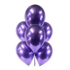 Chrome Metallic Party Balloon (Purple)