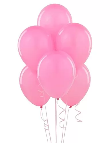 Pick Indiana Brthday Party Metallic Balloon Hd - Pink (Pack of 50)