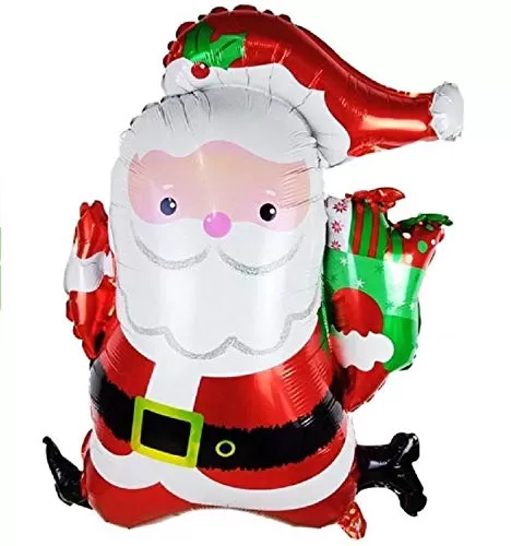 Christmas Santa Claus Foil Balloon for Christmas Decoration (27 Inches) - Pack of 1